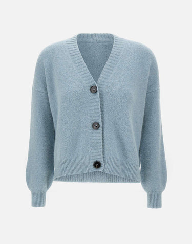 Cardigan "Dodo" in alpaca, cotone e modal 2425346012600 004 WEEKEND MAX MARA 
