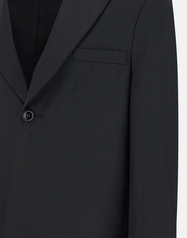 Blazer in  lana "Seydou "<BR/> MFW24SEYDOUBLA BLACK SEFR 