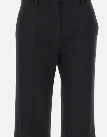 "Tailored straight leg trouser" 1325WTR004852A BLACK VICTORIA BECKHAM 