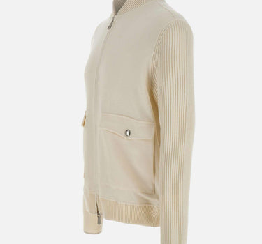 Giacca con inserti in maglia M75GBTM32 TES0M2000102 ELEVENTY 