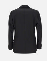 Blazer in lana e mohair IV6926E IVSF63410999 LARDINI 