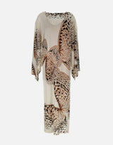 Abito in maglia devoré 4A480A M1025 BLUMARINE 