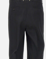 "Slacks" jogger in gabardine di lana GMP01508 P00117090100 GOLDEN GOOSE 