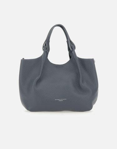 Borsa a mano "Dua" in pelle BS9719 RNGDBLMIDSKYNERO GIANNI CHIARINI 
