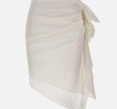 Gonna con drappeggio laterale "Cyprus" 21808 000 THE GARMENT 