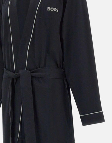 Vestaglia "Kimono" in jersey di cotone 50469624 001 BOSS 