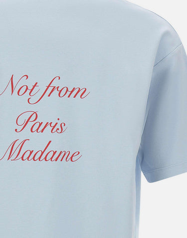 T-shirt "Slogan calligraphy" TS209 CO002LBE DROLE DE MONSIEUR 
