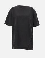 T-Shirt con spacco sagomato 260WCT00350 JJJ025AA615 THE ATTICO 