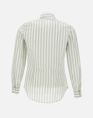 Camicia in cotone e lino K75CAMK01 TES0K1560701 ELEVENTY 