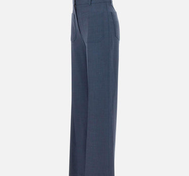 Pantalone "Alina" 1226WTR005115D BLUE VICTORIA BECKHAM 