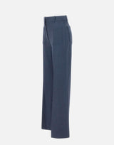 Pantalone "Alina" 1226WTR005115D BLUE VICTORIA BECKHAM 