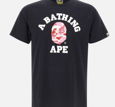 T-shirt "ABC Camo College" 001TEM301004M BKXPK BAPE 