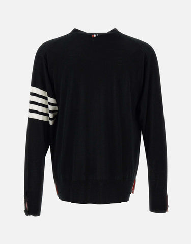 Cardigan "Classic V-Neck" MKC002A Y1014001 THOM BROWNE 