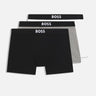Set 3 boxer in cottone stretch 50544263 999 BOSS 