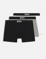 Set 3 boxer in cottone stretch 50544263 999 BOSS 