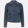 Giacca in denim con decorazioni di pailettes R447P000093N 034 ELENA MIRO' 