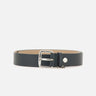 Cintura in pelle con charm CNK00964 RNGVELVETGREEN GIANNI CHIARINI 
