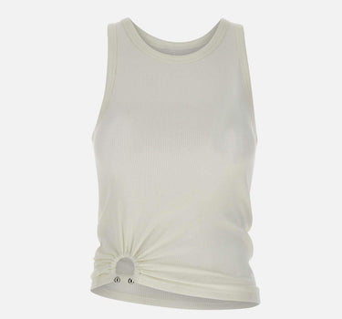 "Asymmetrical tank top" 24FJTE165C00530 P100 RABANNE 