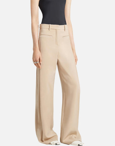 Pantaloni "Heritage Pleated" 126CPA450PL0159 SAND COURREGES