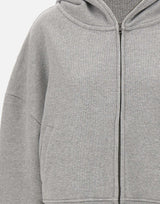 Felpa over con cappuccio e zip ESSS26HO03012 6236 ENTIRE STUDIOS 