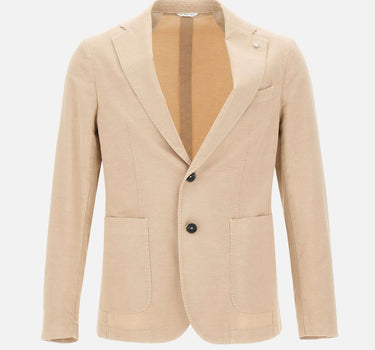 Blazer in lino e cotone 3632G2728T 24322022 MANUEL RITZ 