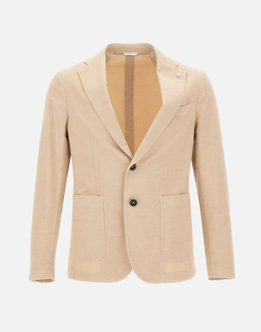Blazer in lino e cotone 3632G2728T 24322022 MANUEL RITZ 
