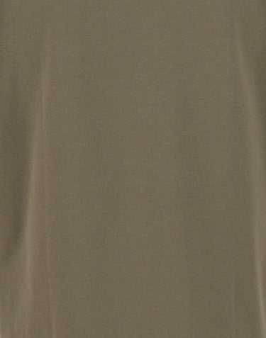 T-shirt in cotone con profili doppiati 60123 73710480 GRAN SASSO 