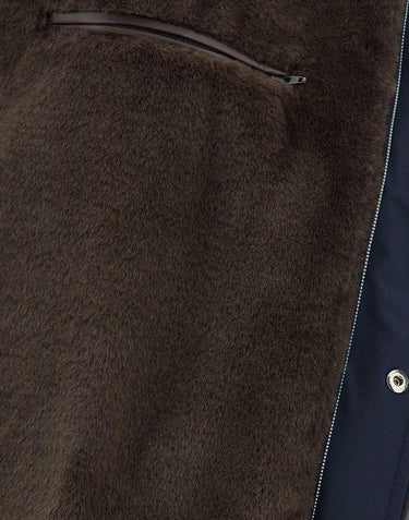 Parka con interno in ecopelliccia PA000170U 12343Z9200 HERNO 