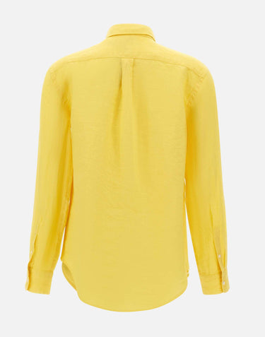 Camicia in lino 211970730 502 POLO RALPH LAUREN 