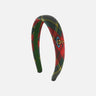 Cerchietto in seta Scarlet Tartan 81020022 W01BFM411 VIVIENNE WESTWOOD 