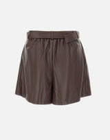Shorts in tessuto spalmato MF5433E0624 90915 LIU-JO 