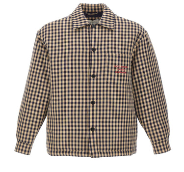 Giacca overshirt con slogan PERMSH270 CO310BG DROLE DE MONSIEUR 