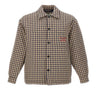 Giacca overshirt con slogan PERMSH270 CO310BG DROLE DE MONSIEUR 