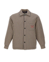 Giacca overshirt con slogan PERMSH270 CO310BG DROLE DE MONSIEUR 