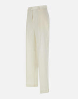 Pantaloni in lino e viscosa PADC02F411H549 21 FABIANA FILIPPI 