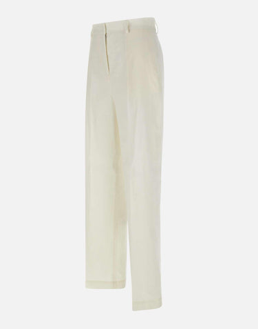 Pantaloni in lino e viscosa PADC02F411H549 21 FABIANA FILIPPI 
