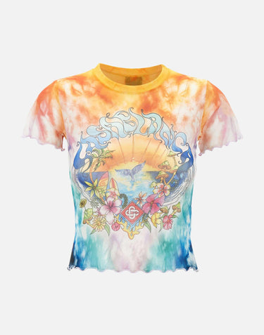 T-shirt "Lettuce surf trip" WS25TP074 01 CASABLANCA 