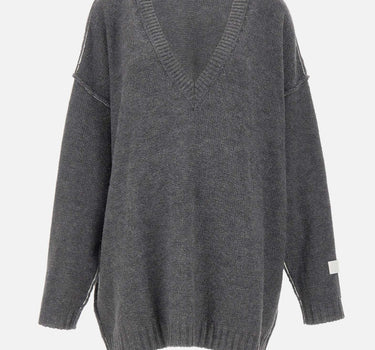 Maglia over con cuciture a contrasto S52HN0016 M13289859M MM6 MAISON MARGIELA 