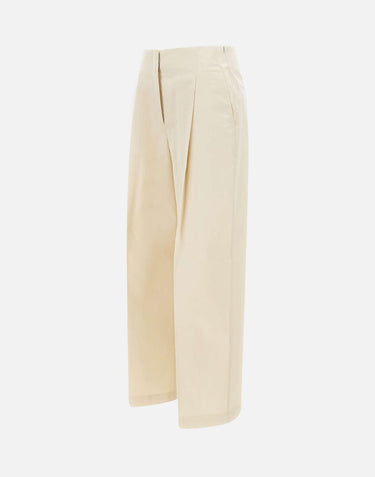 Pantaloni culotte in cotone elasticizzato 50551913 131 BOSS 