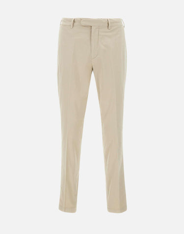 Pantaloni  "Dvr3" in cotone e seta DVR3R022 TC538 DEVORE' 