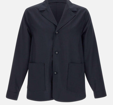Blazer "New sycamore" in fresco lana S25MOVS076 DARKNAVY OFFICINE GENERALE 