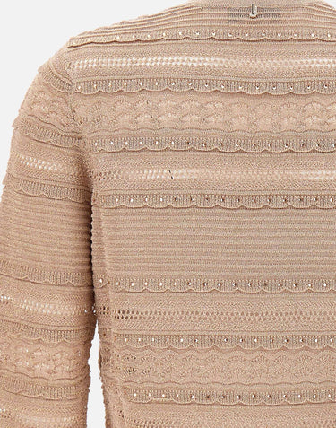 Cardigan traforato CA6237MA06S A4389 LIU-JO 