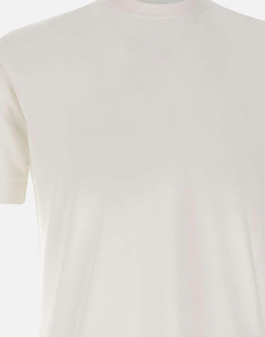 T-shirt in crepe di cotone TS0MC CR18R001 FILIPPO DE LAURENTIIS 