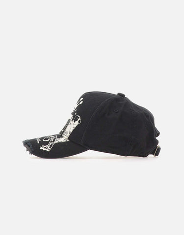 Cappello da baseball con corona VAQ11K600 BLACK VAQUERA 