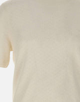 Maglia in misto lino e cotone 57169 18668001 GRAN SASSO 