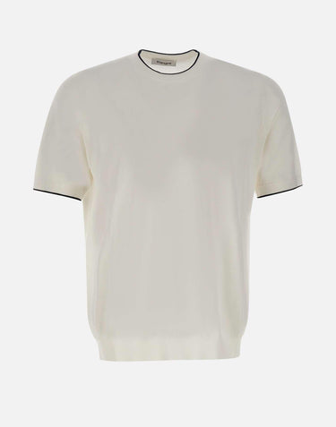 Maglia a maniche corte con profili a contrasto 301421 001 KANGRA 