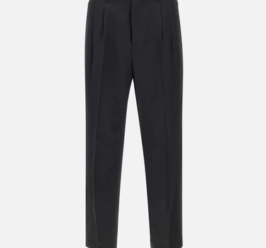 "Slacks" jogger in gabardine di lana GMP01508 P00117090100 GOLDEN GOOSE 