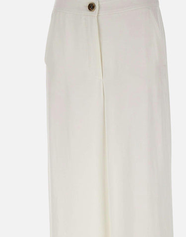 Pantaloni in misto viscosa e lino 2613131082200 001 MARELLA 