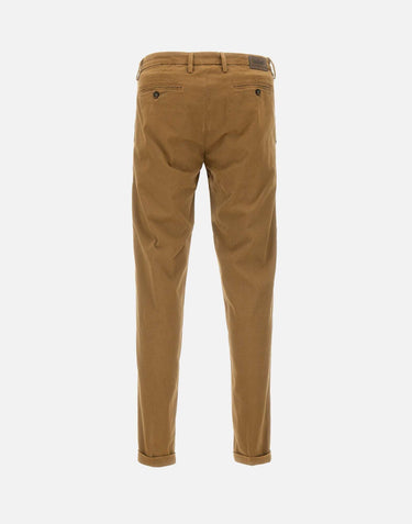 Pantaloni "Rubens Z" in  cotone stretch e modal P249JM 77737014 RE-HASH 