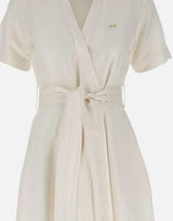 "Dress linen chemisier" S35225 01 SUN68 